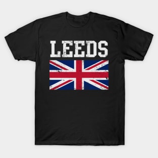 Leeds United Kingdom Union Jack England T-Shirt